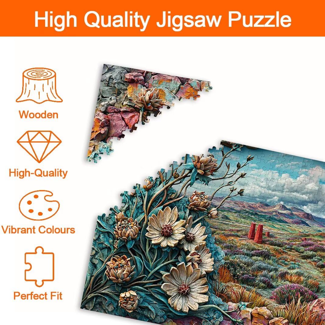 Puzzle Paesaggio, Puzzle 1000 Pezzi Adulti per Decor, Regalo Donna -8204