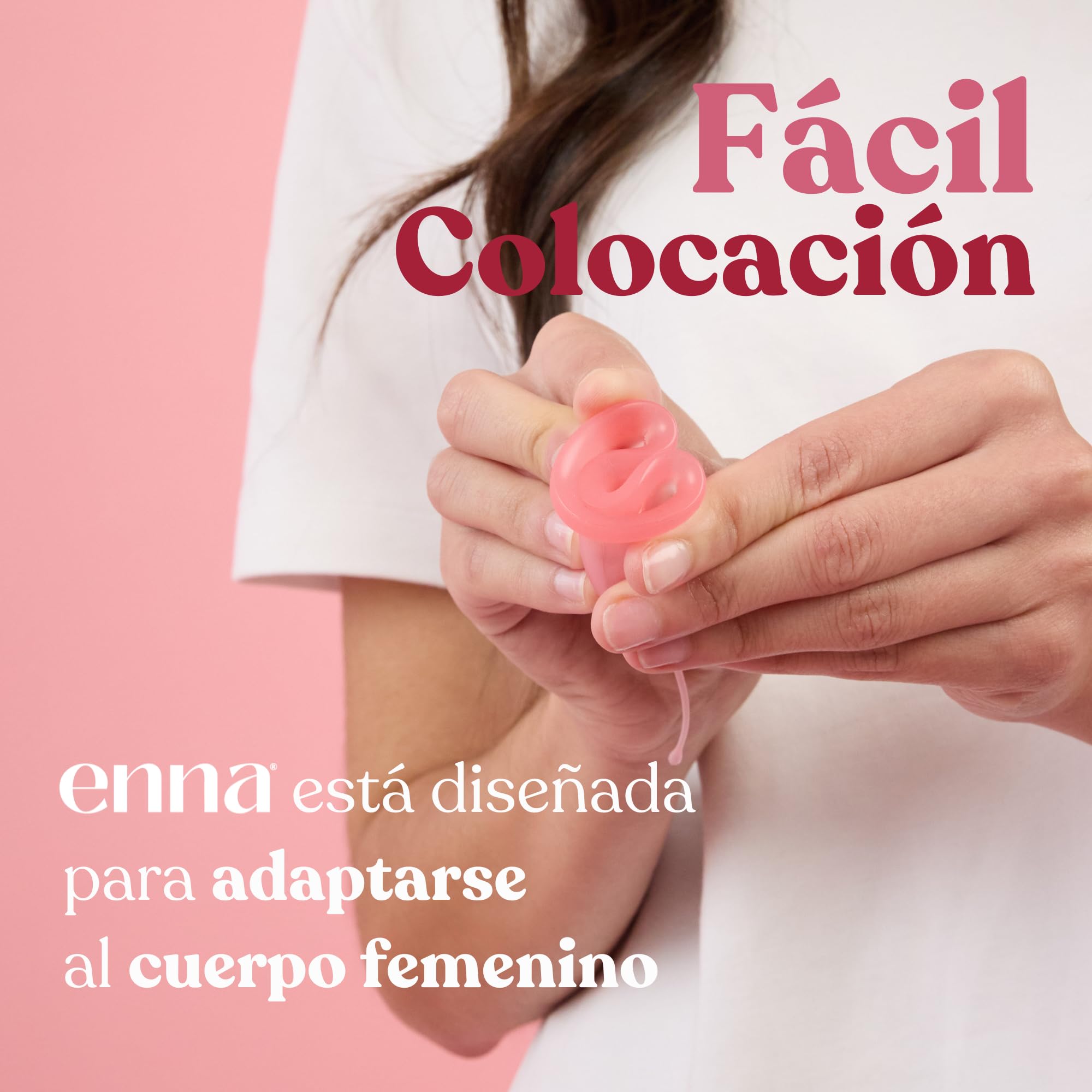 enna cycle original - 2 Copas Menstruales Y Caja Esterilizadora, TALLA M