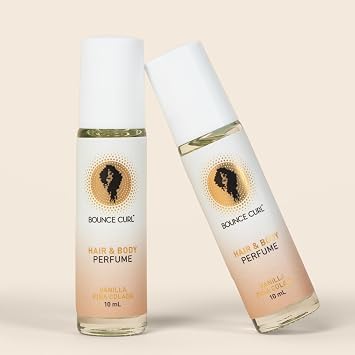 Bounce Curl Hair and Body Perfume - Hair Perfume for Women Roll On Tropical Vanilla and Pina Colada Scent
