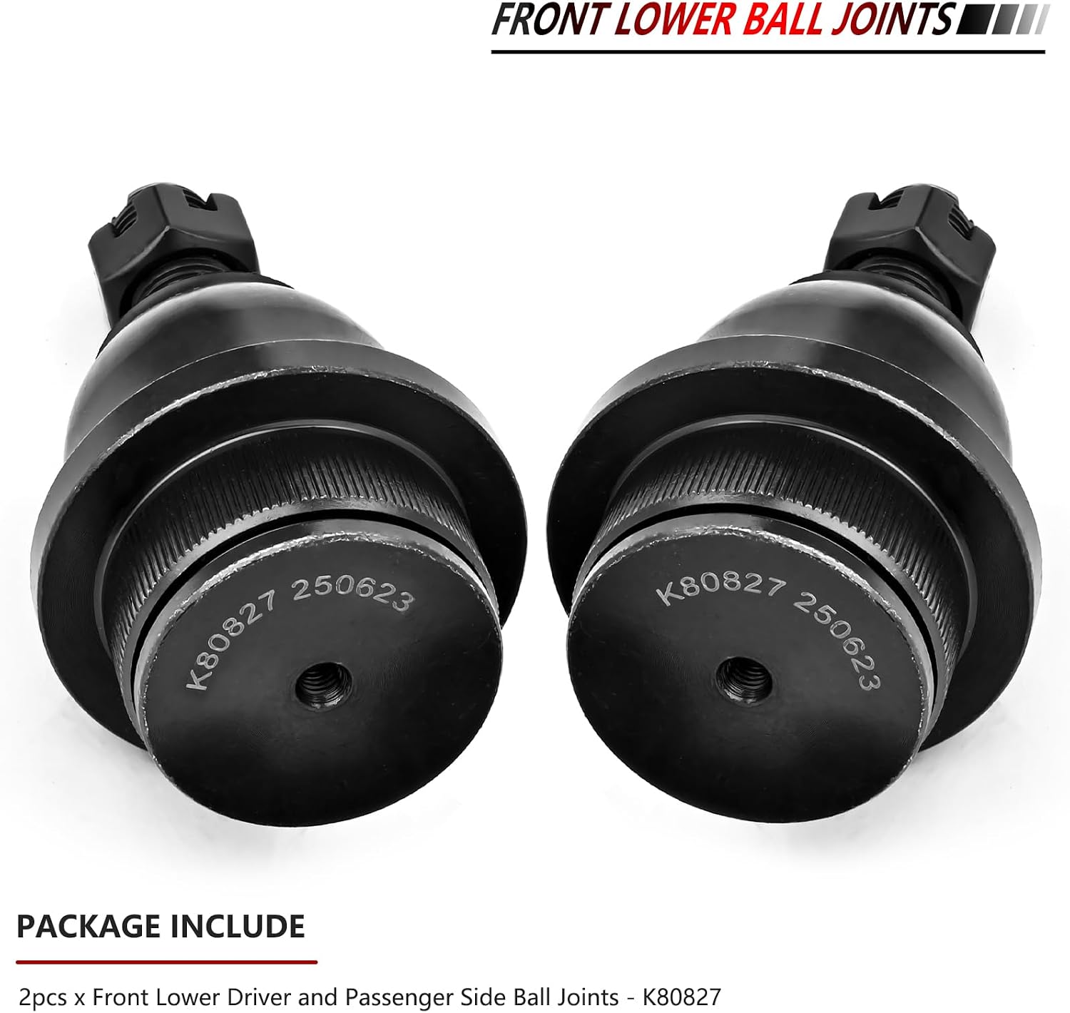 JLEO K80827 2PCS Front Lower Ball Joints Driver and Passenger Side for 2005-2019 Toyota Tacoma