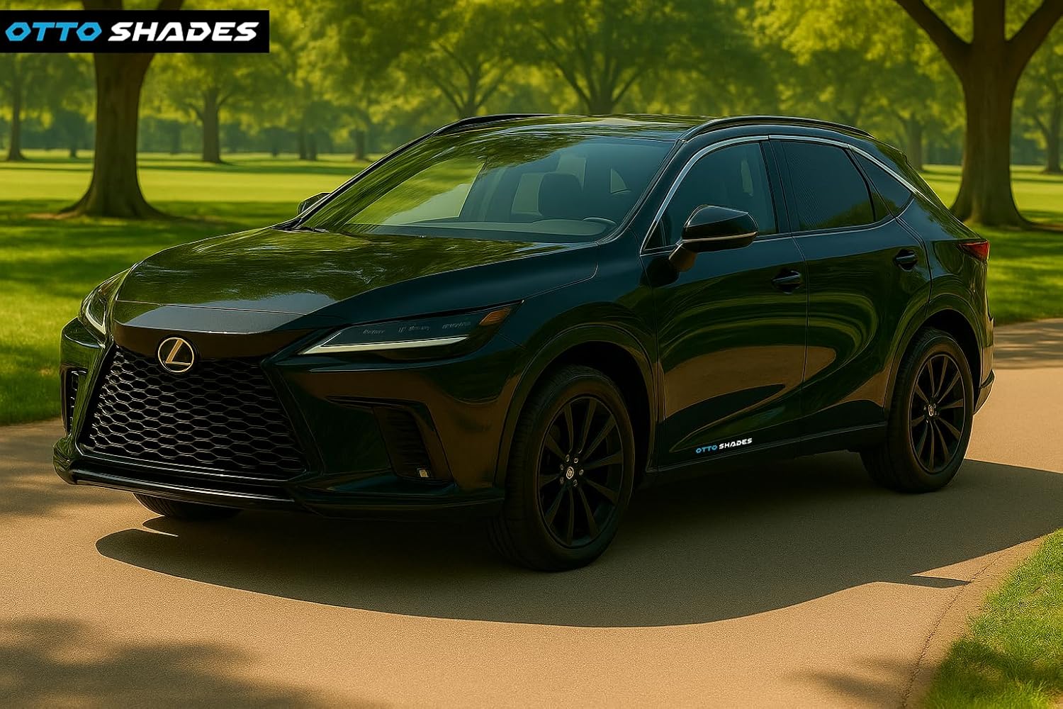 Side Windows Mesh Sun Shade for Lexus RX 2023-2025, Custom Fit, Magnetic, Rear & Port Windows Sun Blind for Baby Protection, UV/Heat Reduction,Privacy Shield