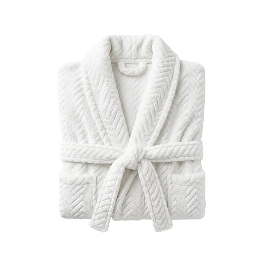 WOLFF - Roupão Feminino Cloud P Branco Microfibra