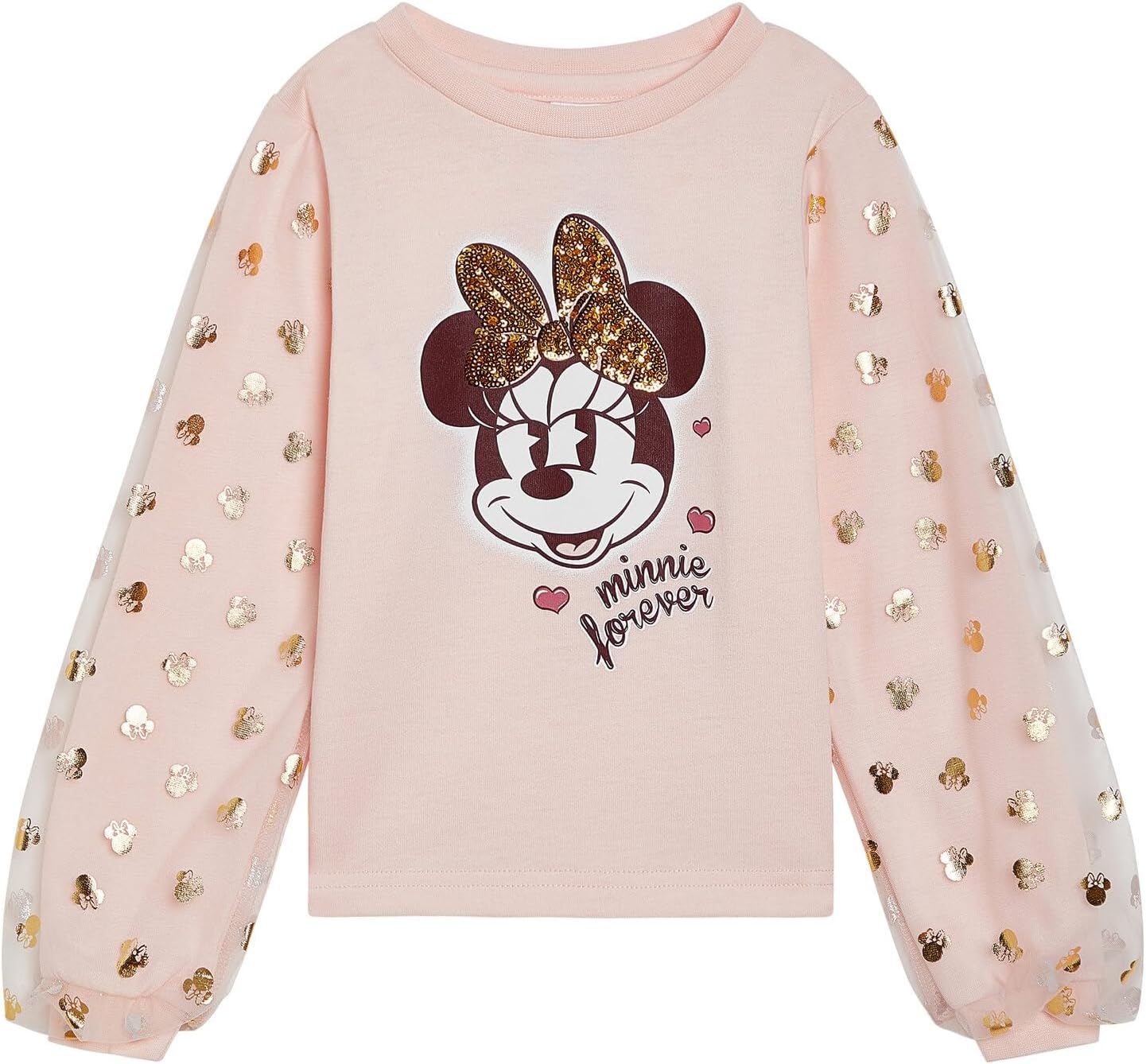 Disney Minnie Mouse Peplum T-Shirt and Leggings Outfit Set Infant to Big Kid Sizes (18 Months - 14-16) - Image 3