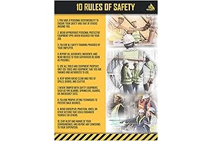 Workplace Safety Poster: Clear Teamwork Guidelines