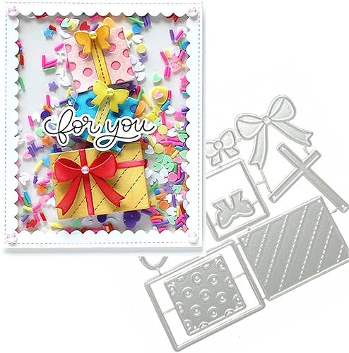 Miniatura 89 de Troqueles para álbumes de recortes para hacer tarjetas, troqueles de corte de metal de Navidad, plantilla de perforación de papel para manualidades