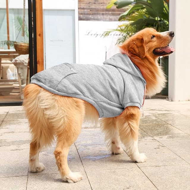 Foto 7 de 8 de ZONTO Chaqueta para Perro,Sudadera Adhesiva para Perros con Bolsillo