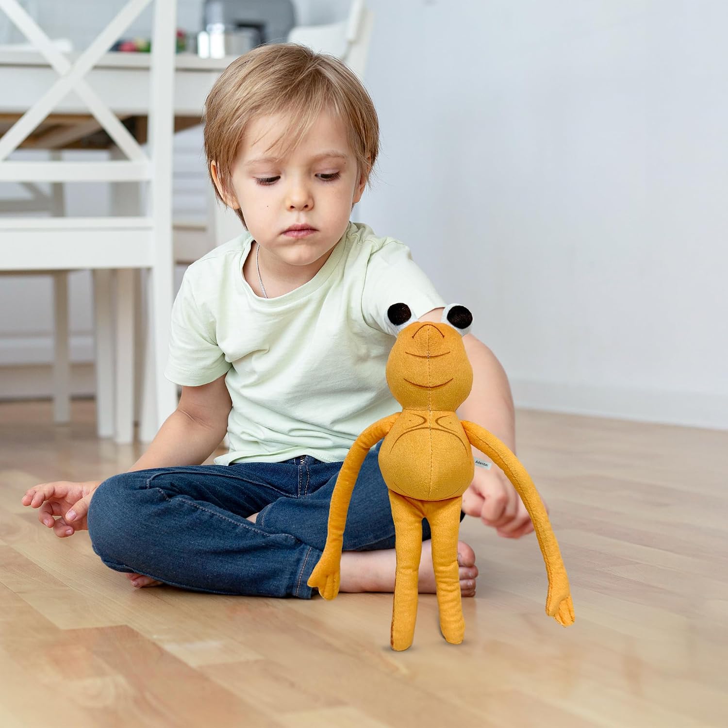 Worm Plush Toy, Cute Soft Stuffed Animal, Huggable Character Plushie, Gift for Kids (Style 1)