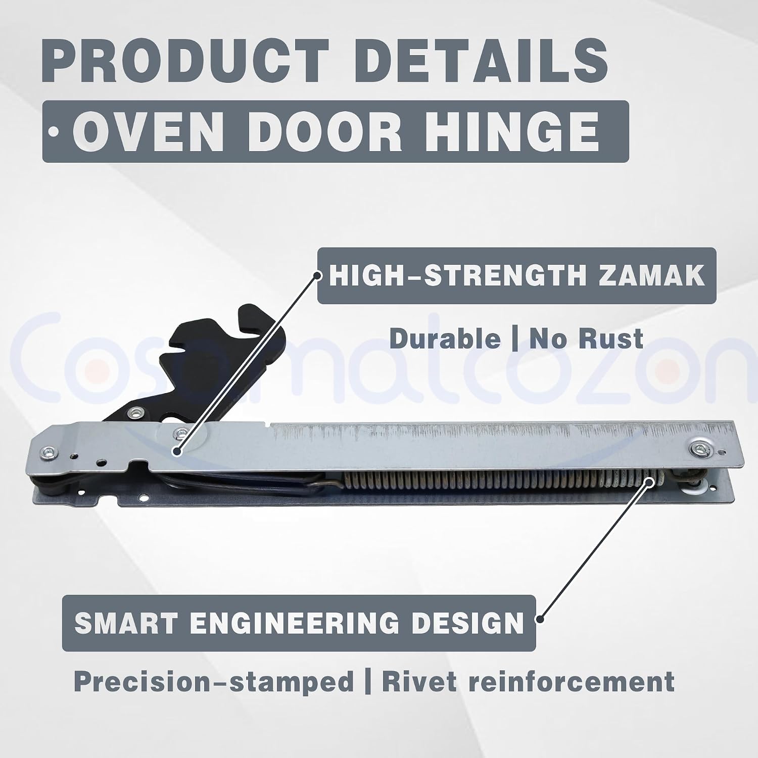 023798-000 Cosamatcozon Upgraded Oven Door Hinge Part - Compatible with Some Viking Ranges or Ovens