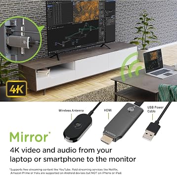 IOGEAR MINI Wireless 4K Screen Sharing