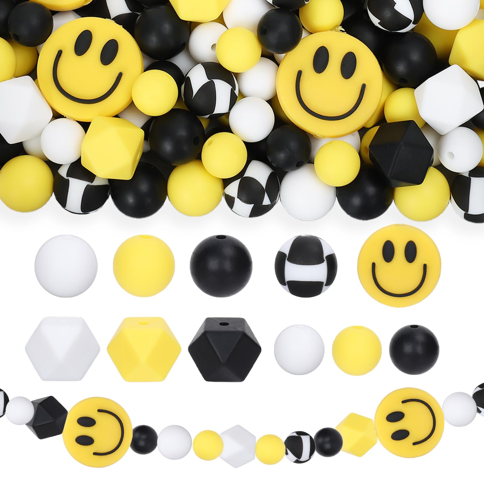 Perles en silicone hexagonales pour créer des cadeaux uniques faits main