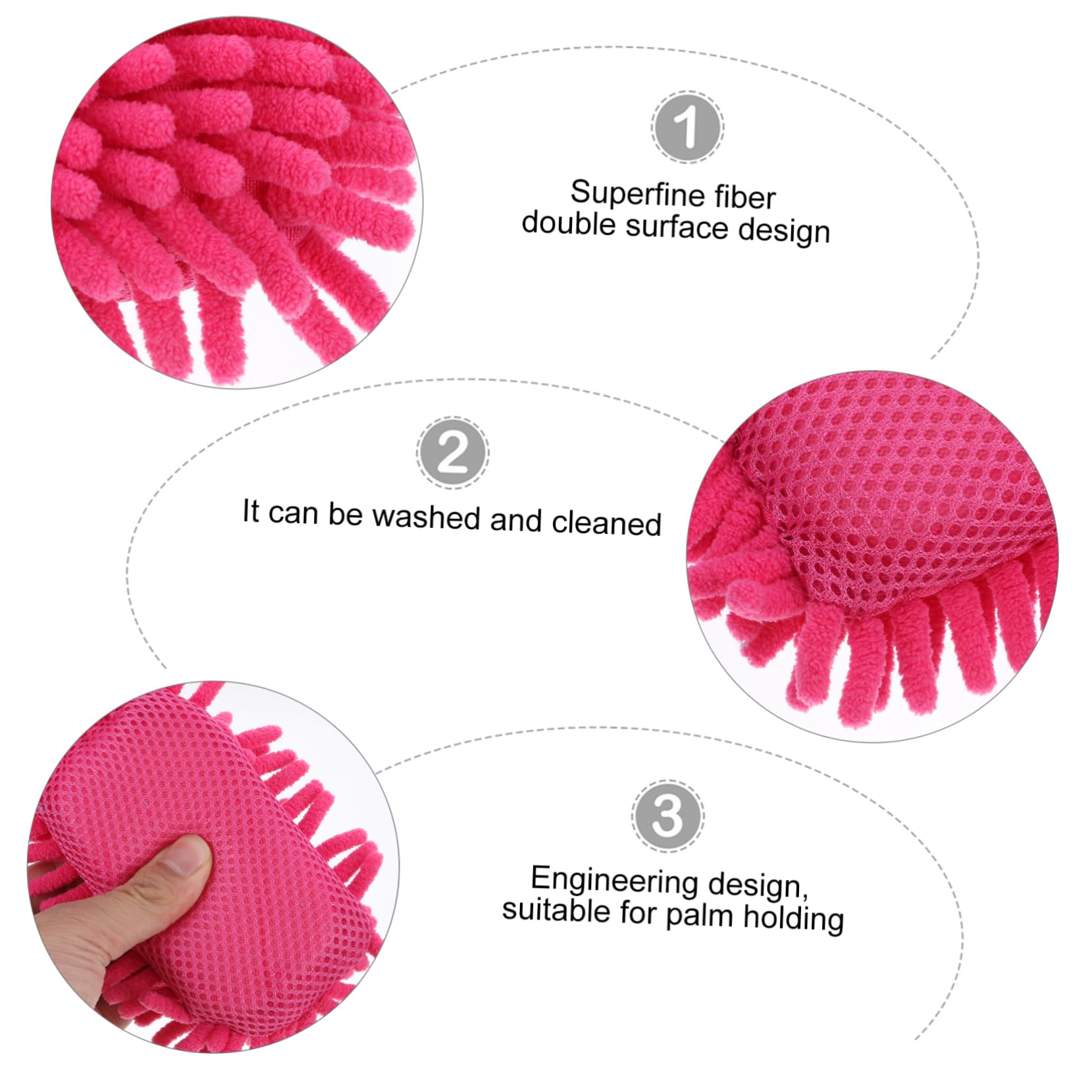 2 Whiteboard Radierer Aus Mikrofaser - Sauberes Löschen Ohne Flecken