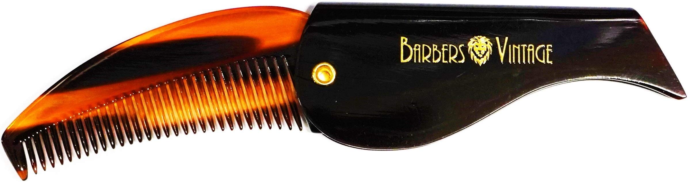Buy Barbers Vintage Folding Comb (Tortoise Shell Finish). Deluxe