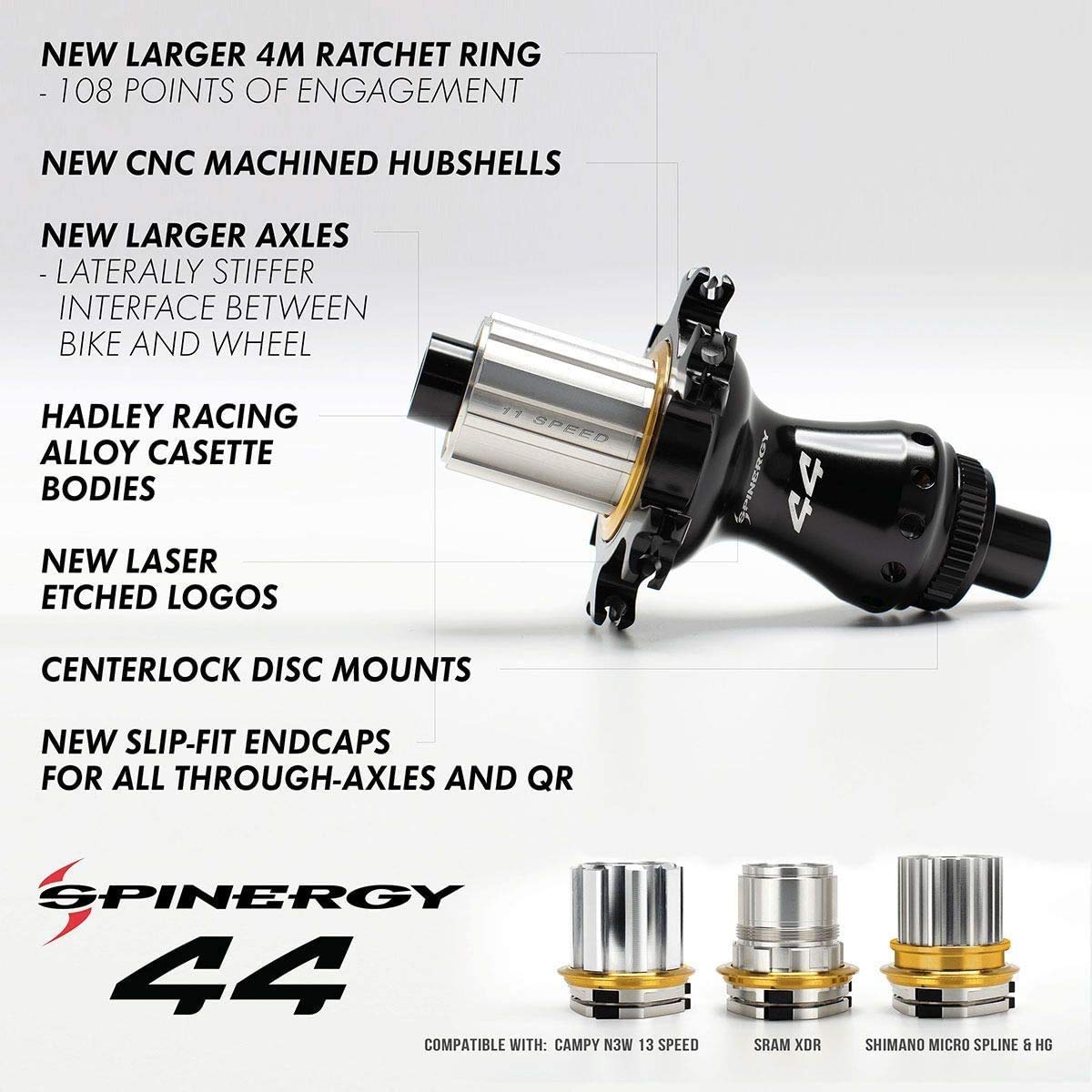 Amazon | SPINERGY ロードフロントバイク ホイール 改良ハブ付き Z32 