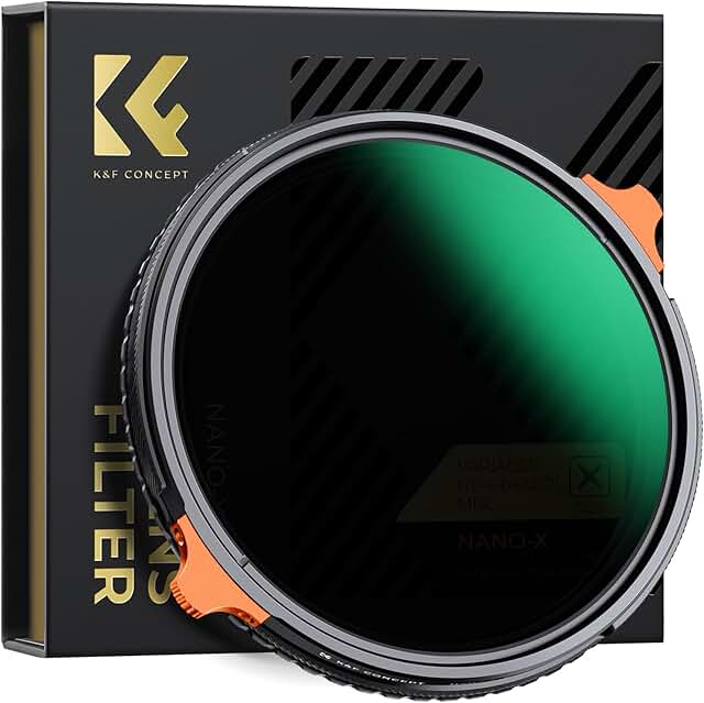 K&F Concept Nano-X 77mm Variable ND4-64 & CPL 2-in-1 Filter