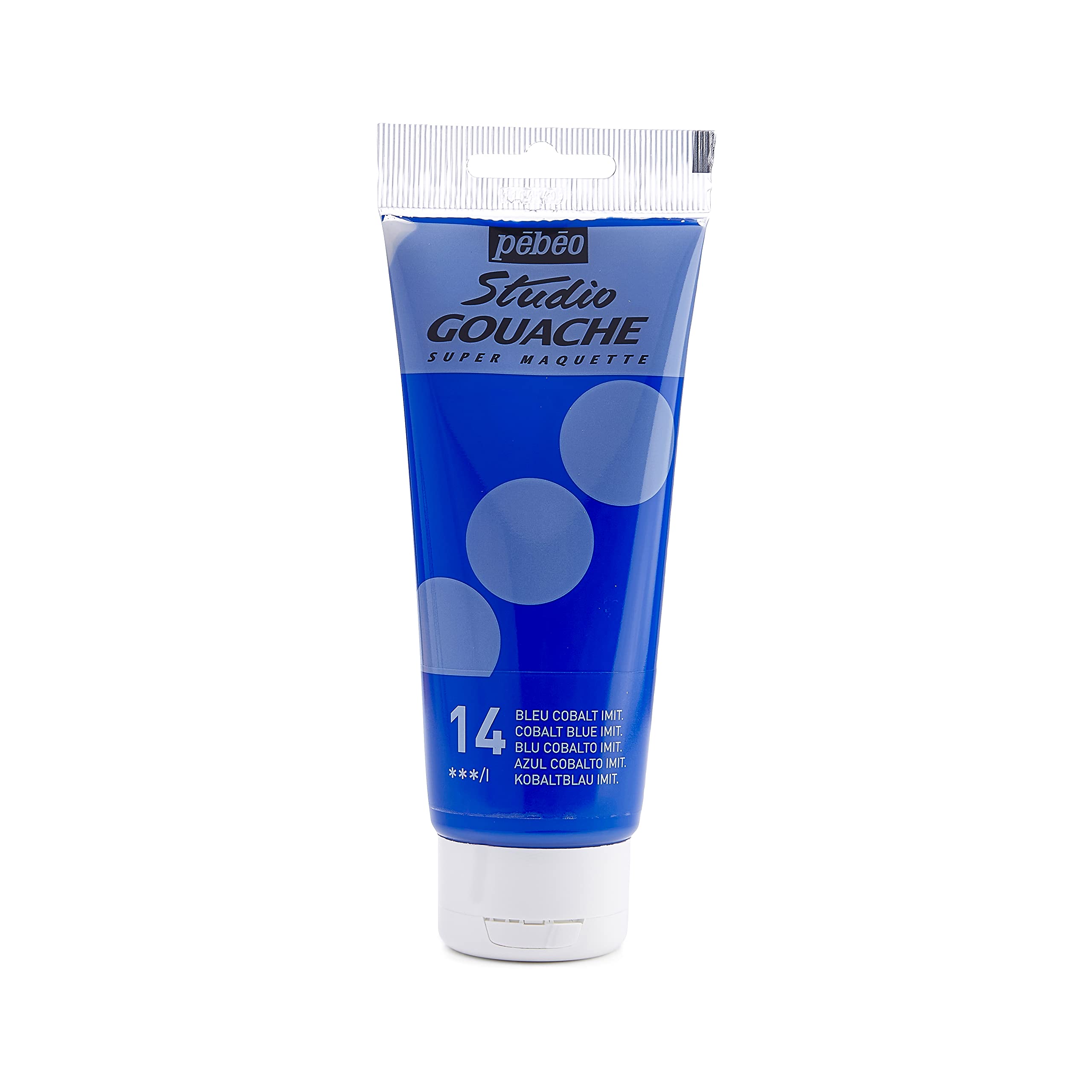 PEBEO 100 ml Studio Gouache, Cobalt Blue Imitation, 100 ml (Pack of 1)