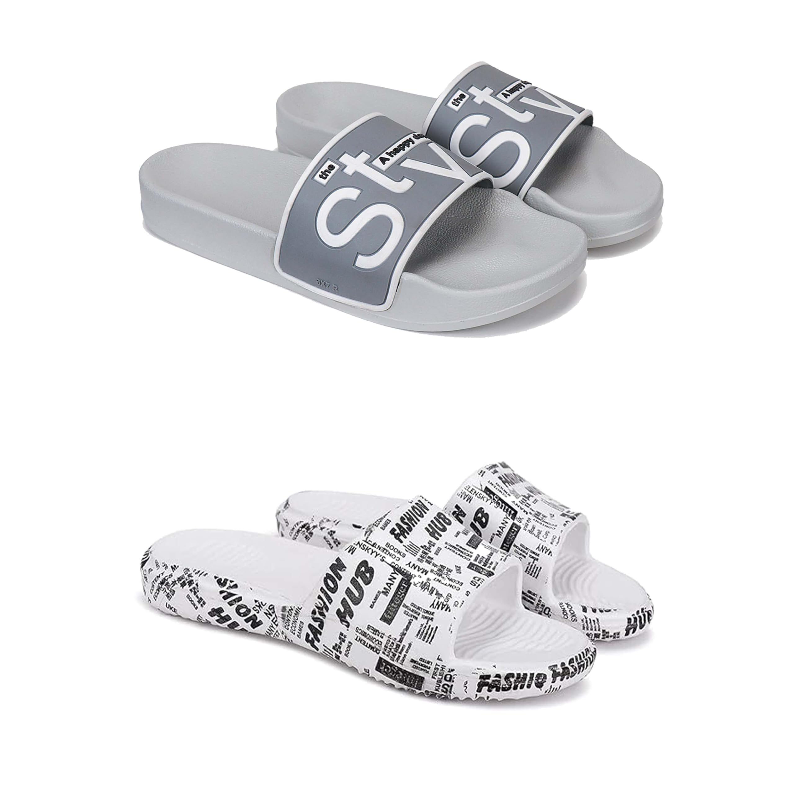 Men's Sandals | Lightweight Wear| Stylish & Easy to Wear For Men's PCV-SAN-(2-COMBO)-1589-3104-picture-16