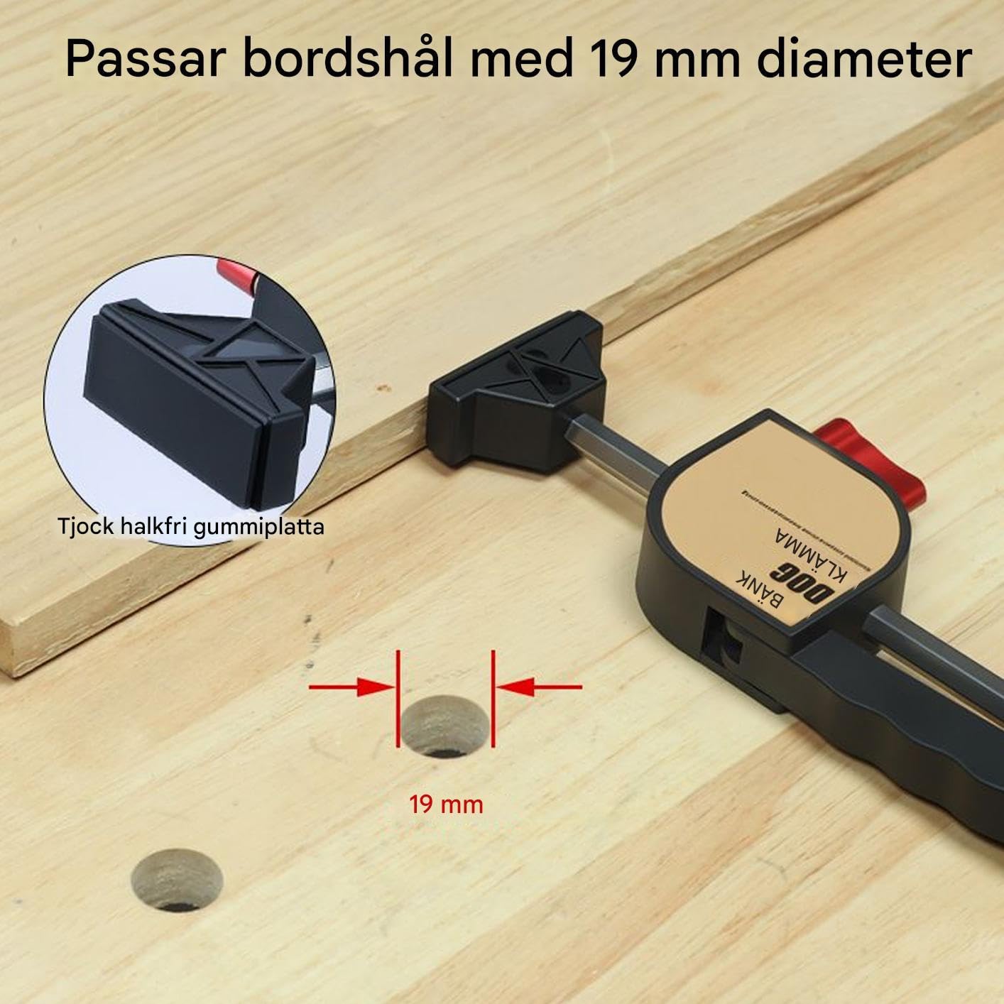 Abrazaderas de carpintero | Abrazadera potente y robusta | Sierra de mesa antideslizante Clip de madera | para Proyecto de riel de sierra Lijado y pegado Banco de trabajo Carpintero carpintero