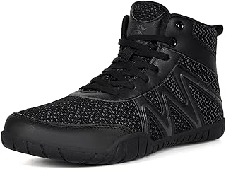 Sisttke Wrestling Shoes Mens Boxing Shoe Fitness Sneakers Zero Drop Sole