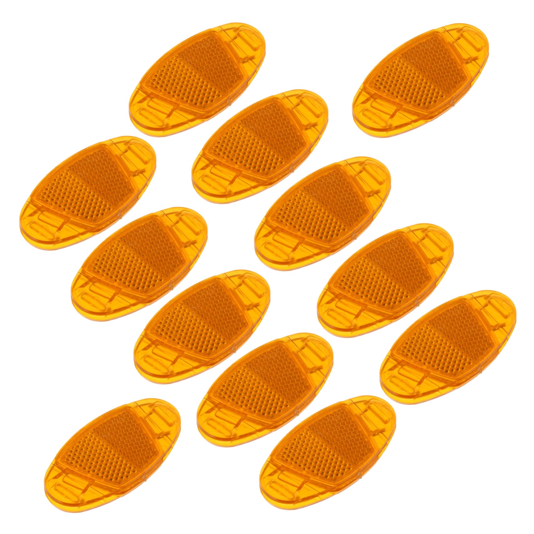Mipcase 12Pcs Night Safety Reflectors Kit Durable Wheel Reflectors for Bikes Bicycle Rim Lights Bike Accessories for Enhanced Visibility