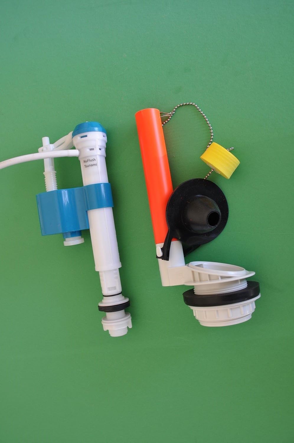 Tower Fill Valve & 2 Inch Flapper Valve Assembly with Over-Flow tube Extension by NuFlush