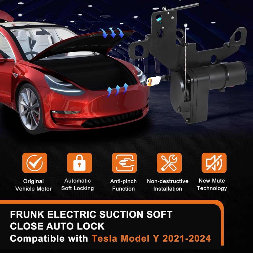 Amazon.co.jp: Frunk Electric 吸盤オートソフトクローズロック