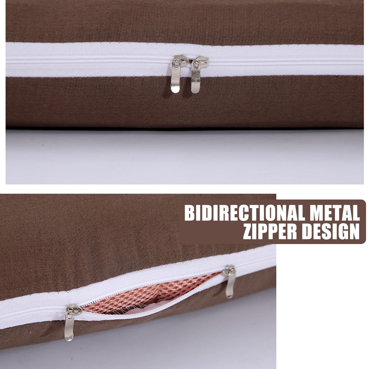 Greyb,150x190cm, Futon Copertura Materasso Pavimento con Cerniera Futone Slipcover Avvolgimento Completo Futon Giapponese Tradizionale Materasso Protettore Copertura Materasso Tatami