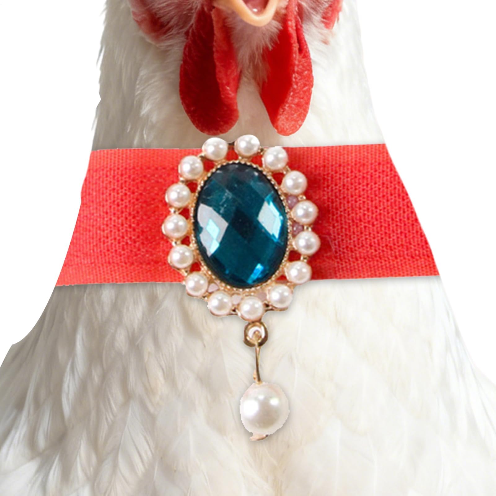 No Crow Rooster Collar, No Crow Adjustable Neck Belt, Prevent Screaming Rooster Harness, for Pet Coop Farm Backyard Residential Area Daily Nighttime Training Disturbing Neighbors