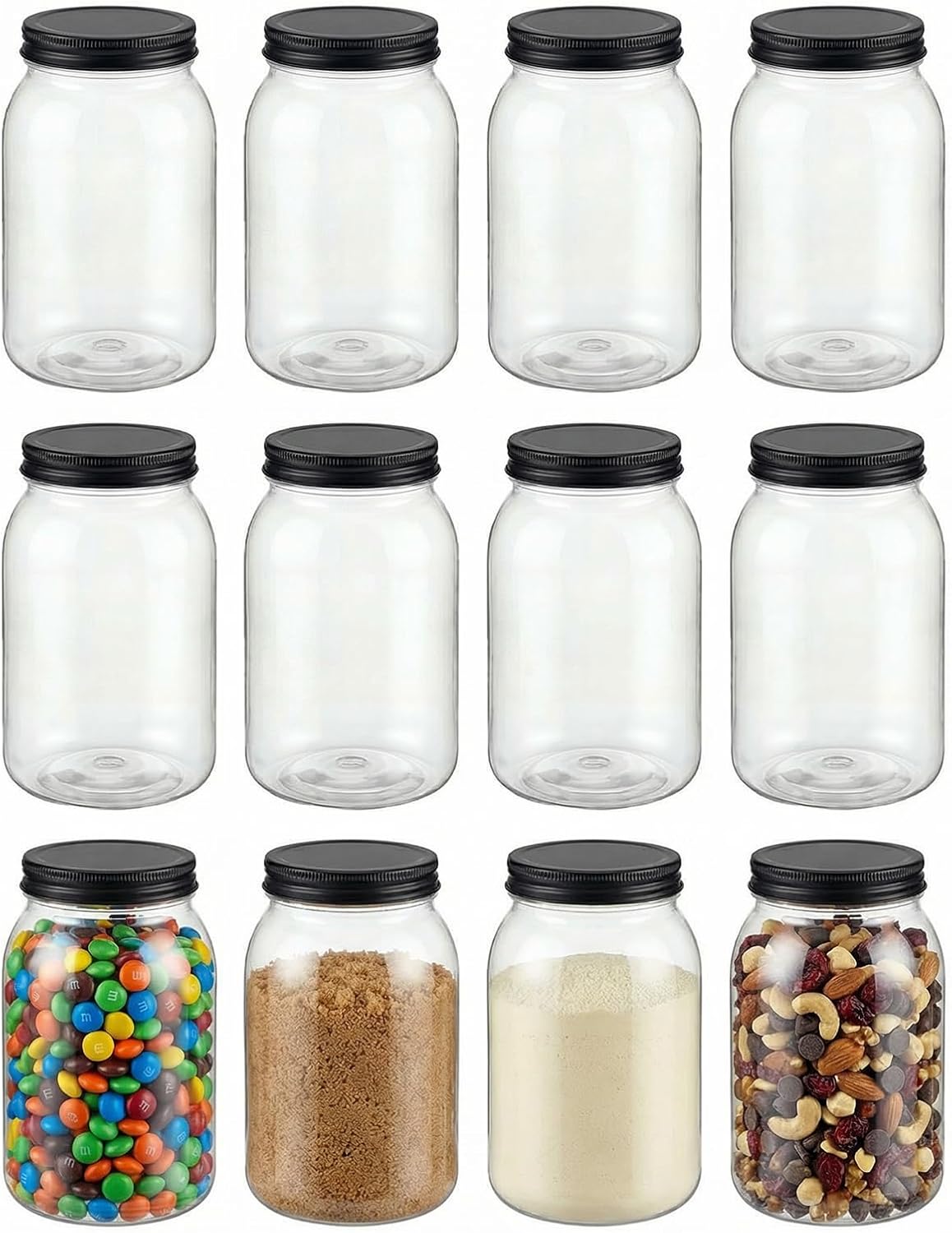 Frascos y Ollas de Alimentos