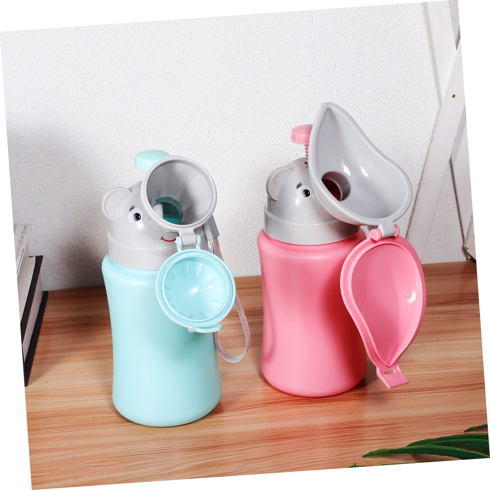 BESPORTBLE 2 Pack Kids Potty Training Urinals Toddler Pee Training Cup for Boys/Girls Portable Emergency Toilet for Camping