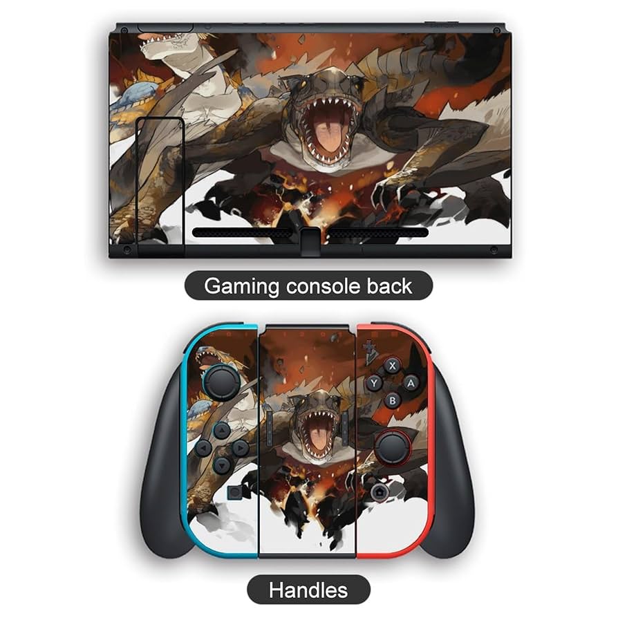 任天堂スイッチ MONSTER モンスター 2 スキンシール 本体用 ＋ コントローラー用 オリジナルステッカー セット 20 [並行輸入品] Amazon.co.jp: Switch/Switch Lite スキンシール