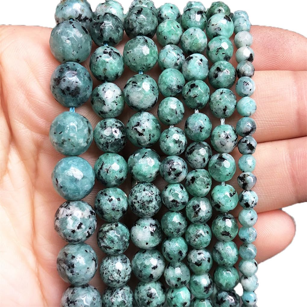 Calcédoine perles en vrac pour personnaliser vos bracelets d'été faits maison à facettes