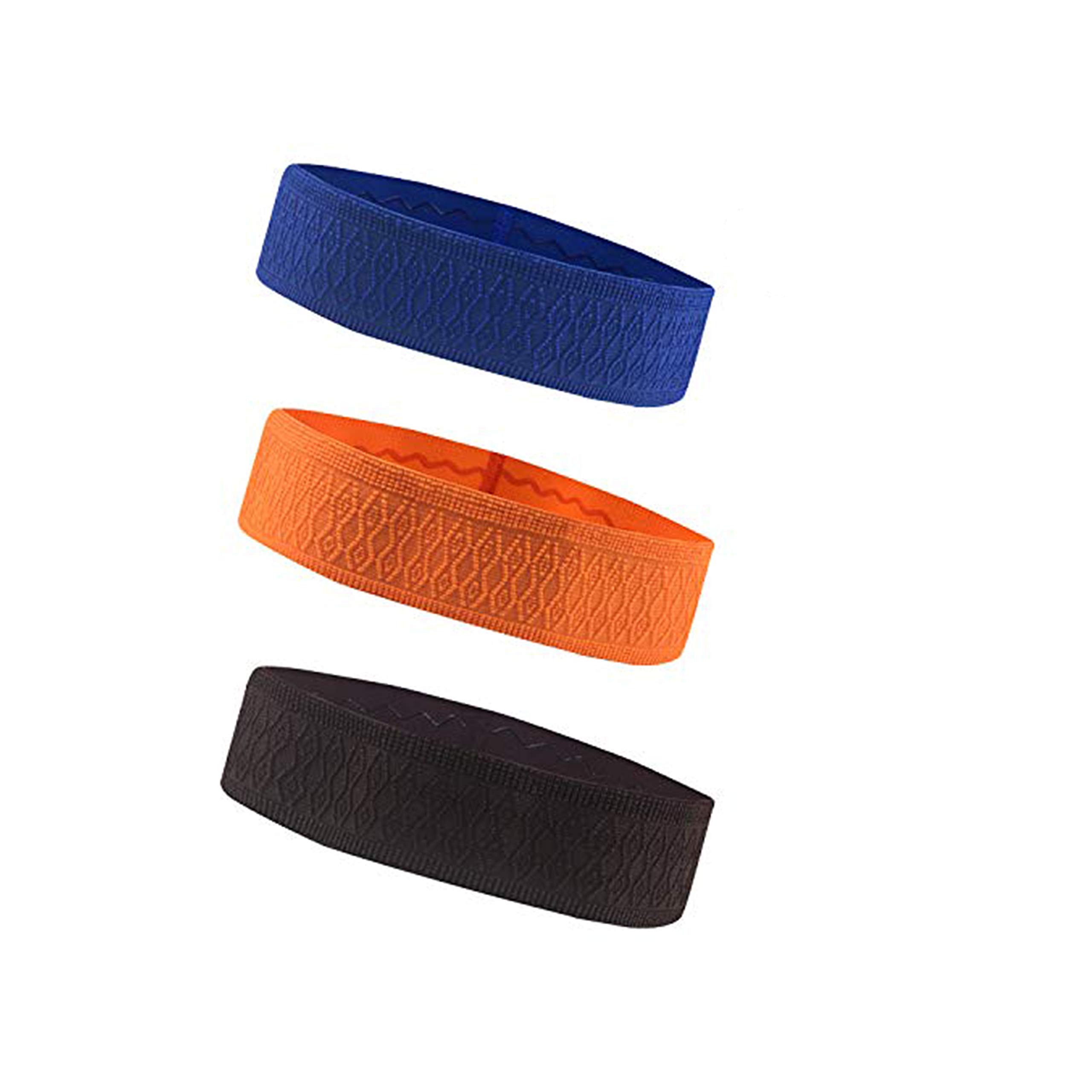 WAYMAY Sweatband for Men and Women Non Slip Moisture Wicking Sports Headband Workout Headwear for Running, Yoga, Fitness
