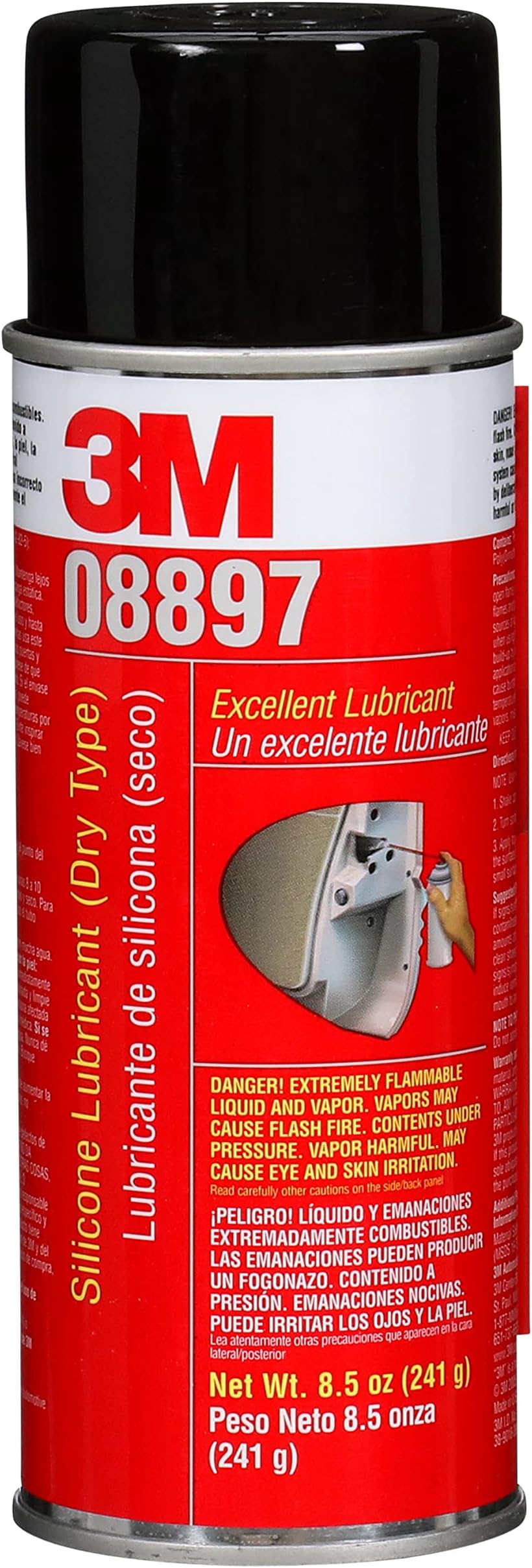 MWUR9 3M Silicone Lubricant - Dry Version, 08897, 8.5 oz