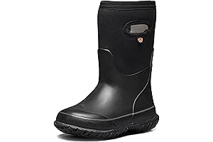 Grasp Kids Waterproof Insulated All Weather Rain Boots Mud Boots for Toddlers, Girls, Boys, Unisex