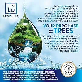 Level Up Boys Deodorant: Aluminum-Free, Alcohol-Free, Paraben-Free, 24 Hr Odor Protection, Clean Fresh Scent, Kids & Tweens, Made in the USA