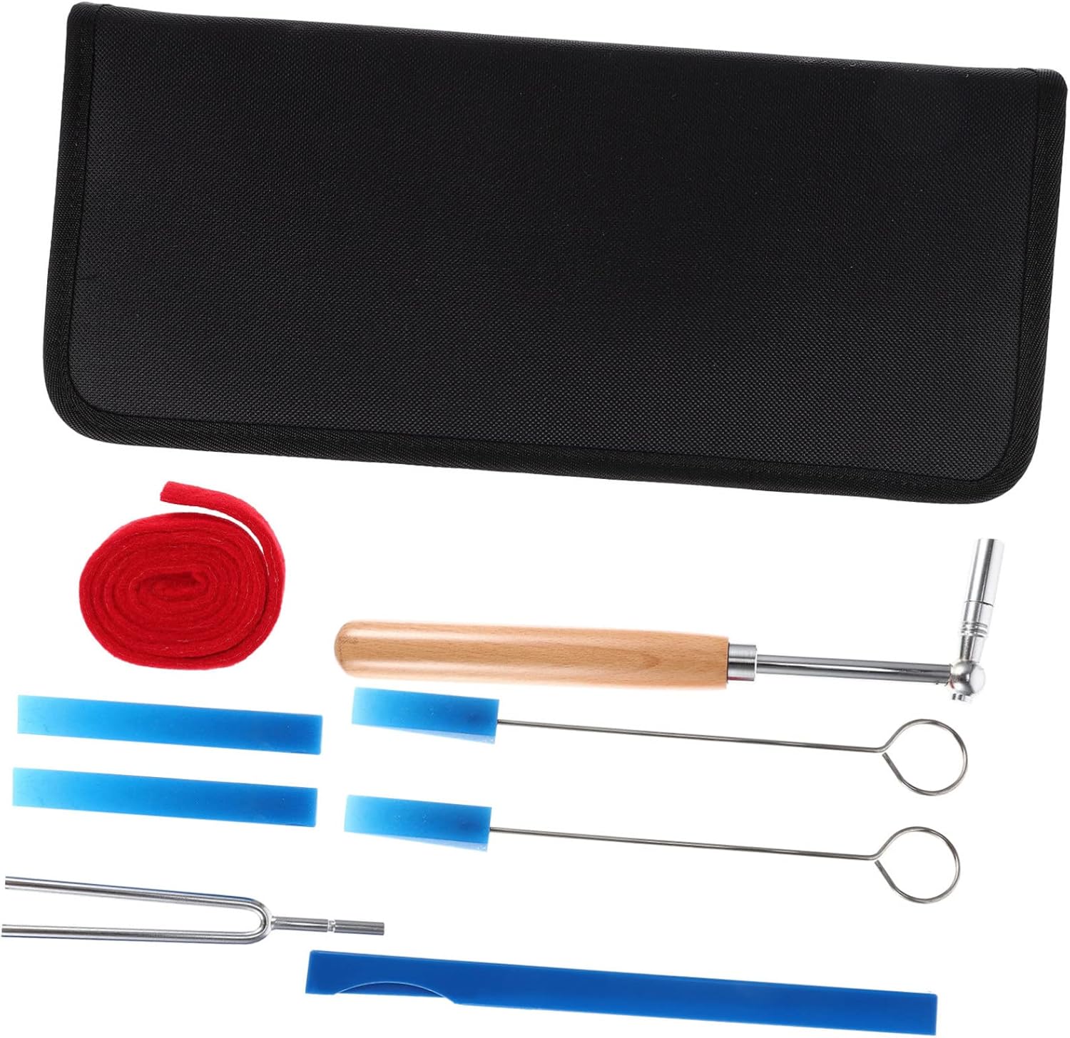 Piano Tuning Kit Mutes Professional Tuning Tools Set Adjustable Piano Repair Accessories for Musicians