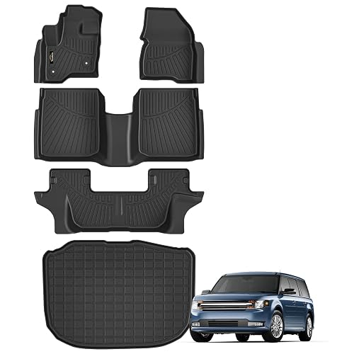 Floor Mats Custom for Ford Flex 2009–2019 & Lincoln MKT 2010–2019
