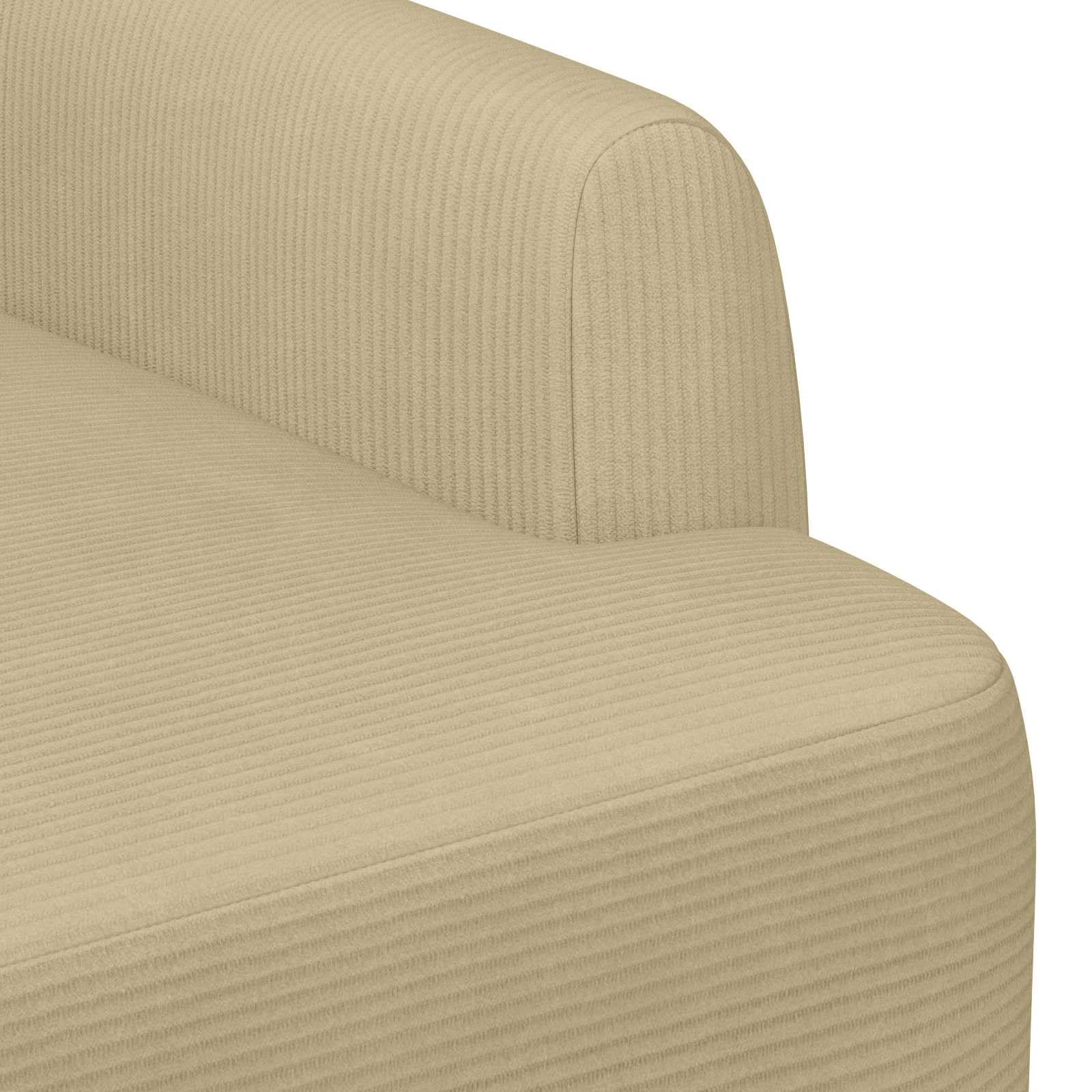 vidaXL Sofa dwuosobowa z guzikowym pikowaniem Jasnozielony szary,
