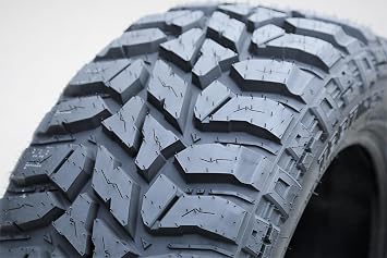 TBB TS-67 M/T Mud Off-Road Light Truck Radial Tire-37X13.50R20LT 37X13.50X20 37X13.50-20 128Q Load Range F LRF 12-Ply BSW Black Side Wall