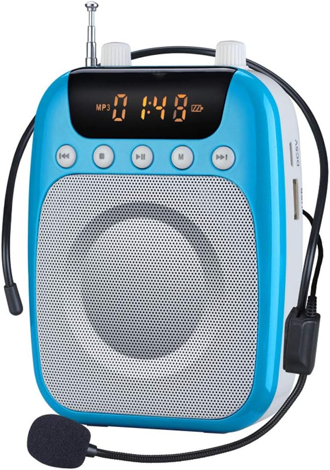 amplificatore vocale con cuffie a fascia in vita