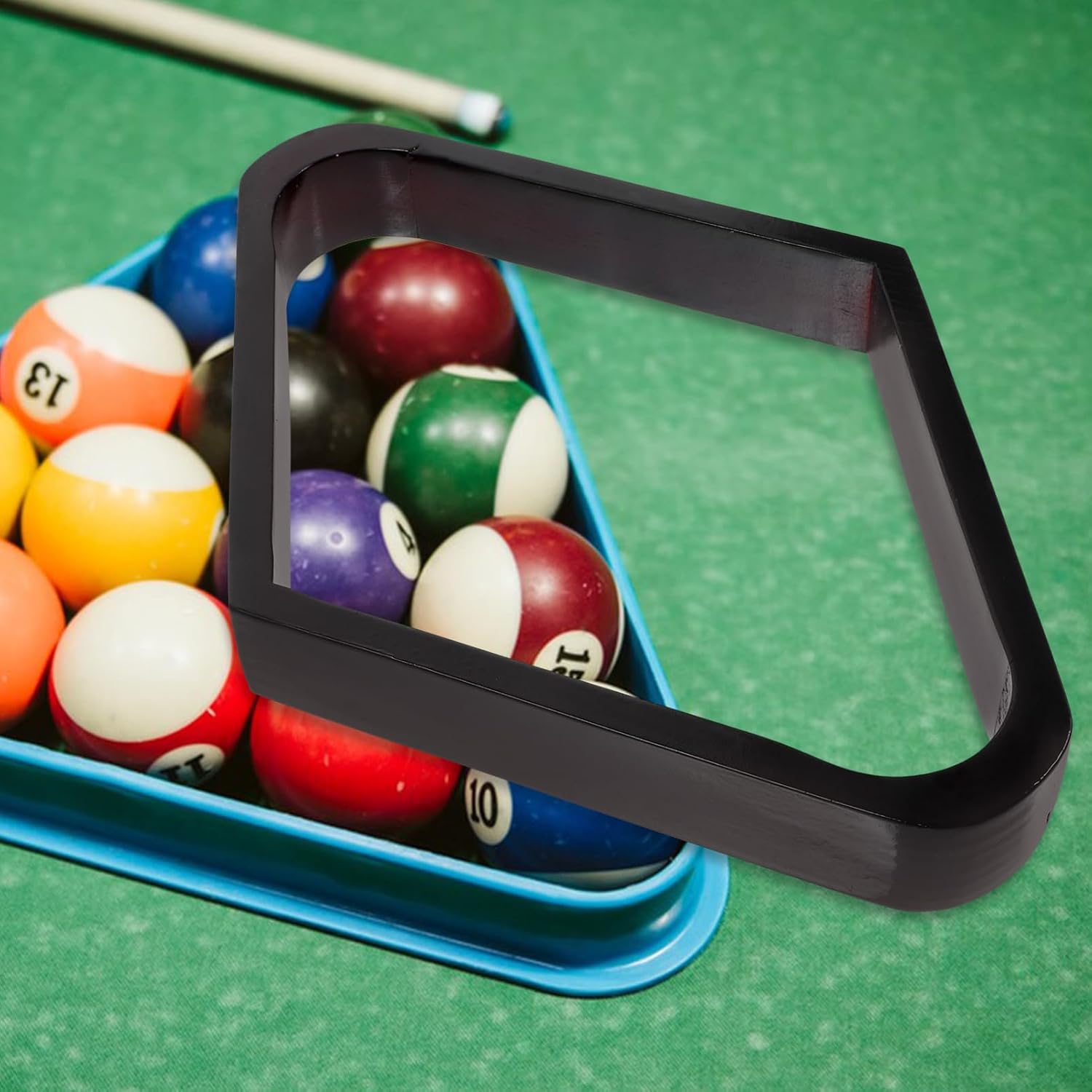 KOMBIUDA Design Billiard Rhomb Frame Snooker Balls Rack for Pool Table Accessory for Billiards Games