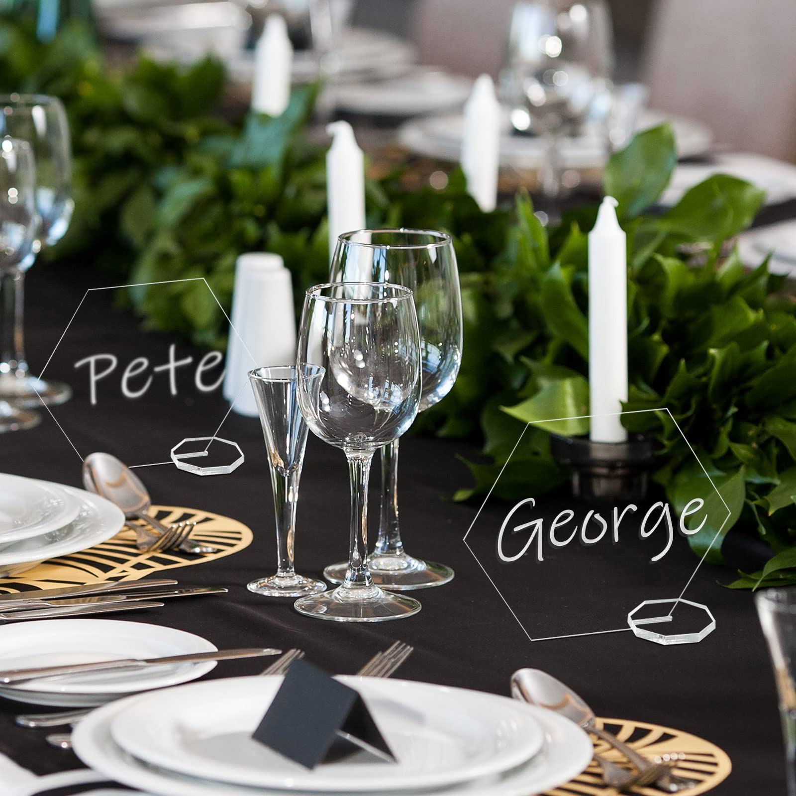 Buy 48 Clear Acrylic Place Cards Clear Acrylic Table Place Card Acrylic