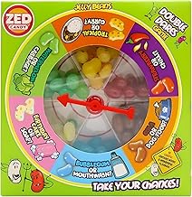 Double Dares Jelly Bean Spinner Game - Weird And Wonderfull Flavour Sweets - Novelty Gift Box - Which Will You Get!! - Gluten Free - Halal - Dairy Free - Vegan - 100g