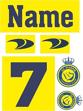 Ronaldo Al Nassr Personalised Edible Cake Topper & Matching Cupcake Toppers Printed on Icing Sheets - Round, Square, Costco, Cupcake Toppers - Happy Birthday 4. Shirt logos