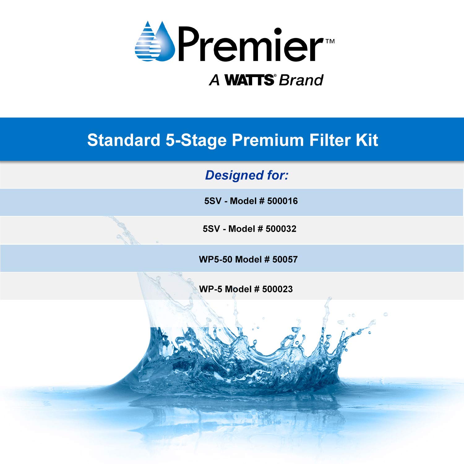 Watts Premier Water Filter Replacement Kit Bundle 7 Pack 5 Stage Premium — view 6