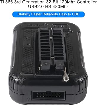 ACEIRMC T48 TL866-3G Programmer Support 31000+ ICS EPROM/MCU/SPI/Nor/NAND Flash/EMMC/IC Tester/ TL866CS TL866II Plus Replacement T48 TL866-3G Programmer