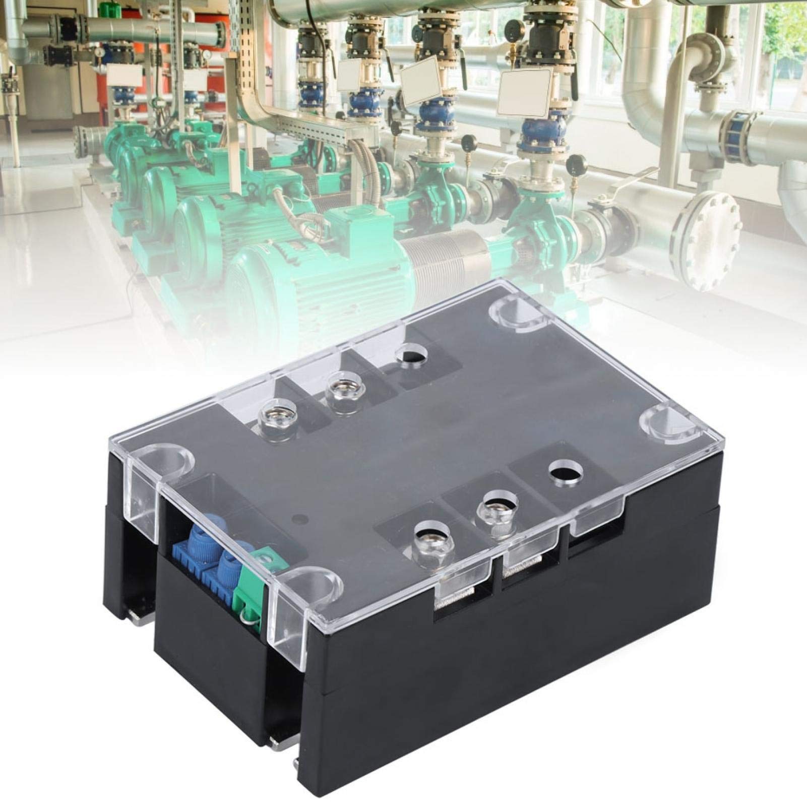 Regolatore Soft Start, Scheda di Avvio Motore, Parti Elettriche Accessorio per Motore Mono/bifase Inferiore in Alluminio, per Pompa Acqua, Ventilatore, Veicolo(Optical module)