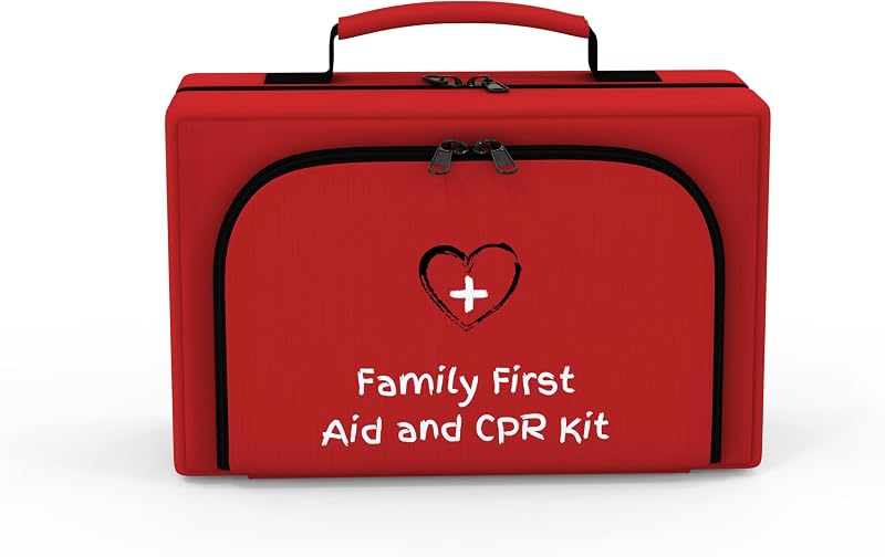 The Life Safety Pro Baby First Aid Kit - Grab and Go, 3 Sizes | Everything you would grab in a hurry, already packed and in one place. CPR shield and latex-free, sized for children.