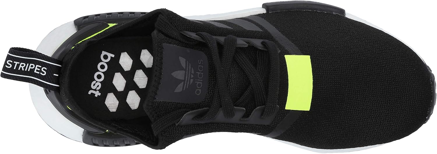 adidas Originals mens Nmd_r1 Running Shoe, Black/Black/White 1, 8 US