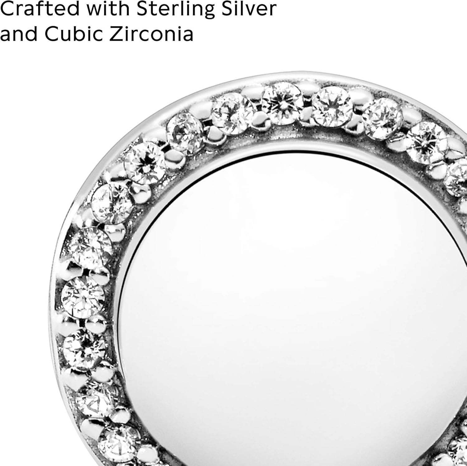 Pandora Charm - Compatible Moments Bracelets - Jewelry for Women - Gift for Women in Your Life - Made with Sterling Silver & Cubic Zirconia